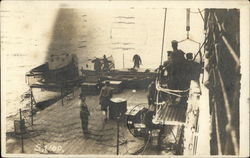 View of Dock From Boat Postcard