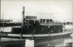 Steamer "S.W. Schuyler" Postcard