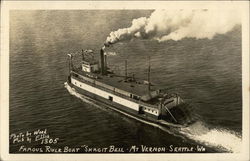 Famous River Boat "Skagit Bell" Postcard