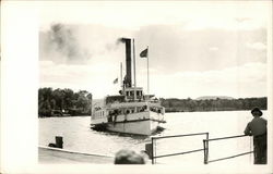 Steamer on Lake Winnepesaukee Lake Winnipesaukee, NH Postcard Postcard Postcard