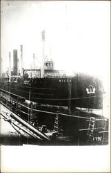 Steamer "Mills" Postcard