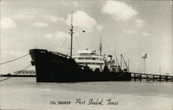 Oil Tanker Postcard