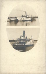 Steamer "Clifton" Postcard