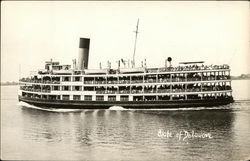Steamer State of Delaware Postcard