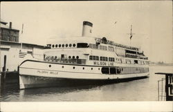 Wilson Line, "Pilgrim Belle" Postcard