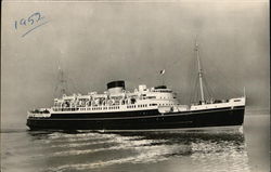 Greetings From the M.V. Cambria Postcard