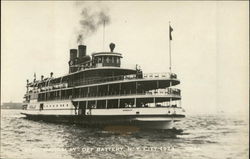 Steamer "Mandalay" Off Battery New York City, NY Postcard Postcard Postcard