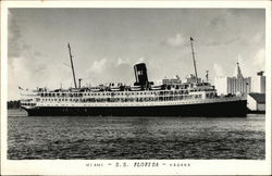 SS Florida Postcard