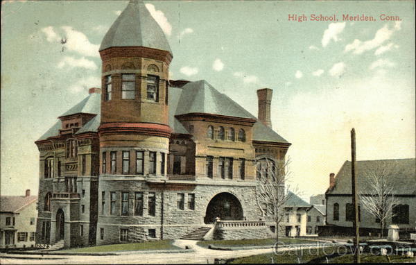 High School Building Meriden Connecticut