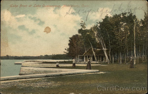 Lake Front at Lake Quassapaug Middlebury Connecticut