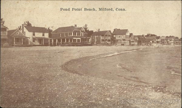 Pond Point Beach Milford Connecticut