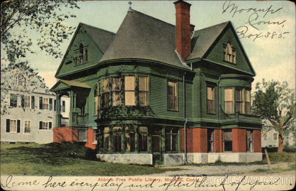 Aldrich Free Public Library Moosup Connecticut