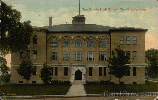 High School Building New Britain Connecticut