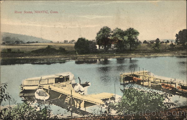 River Scene Niantic Connecticut