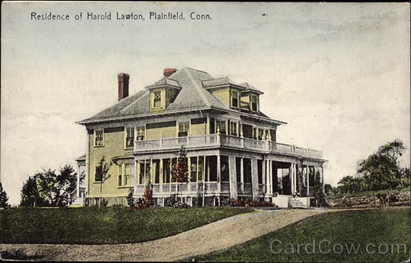 Residence of Harold Lawton Plainfield Connecticut