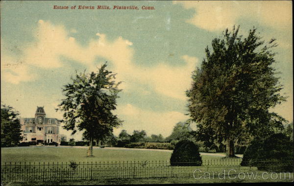 Estate of Edwin Hills Plainville Connecticut