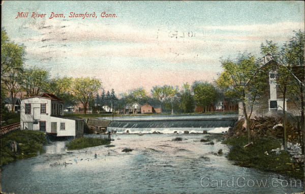 Mill River Dam Stamford Connecticut