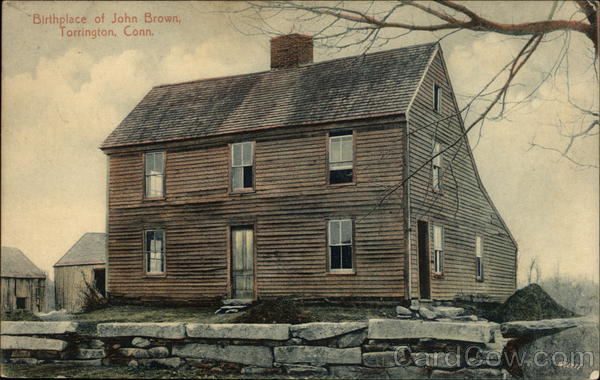 Birthplace of John Brown Torrington Connecticut