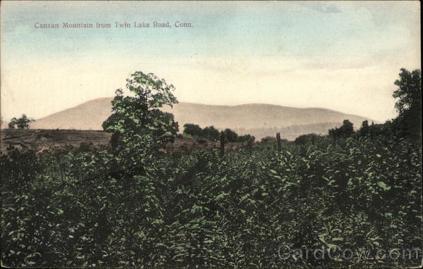 Canaan Mountain from Twin Lake Road Salisbury Connecticut