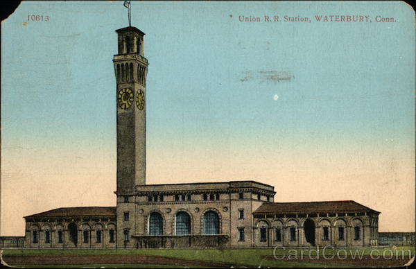Union R. R. Station Waterbury Connecticut