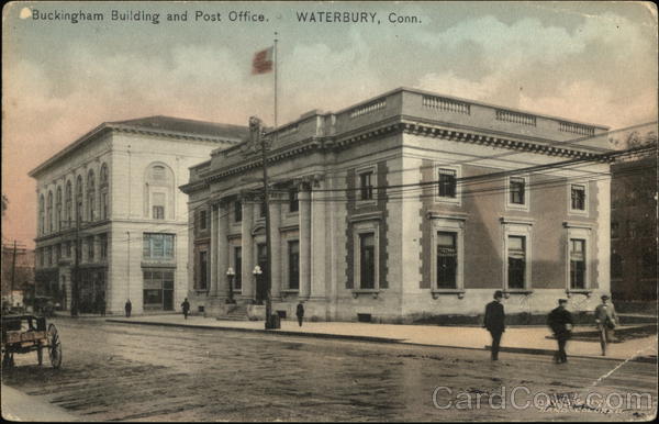 Buckingham Building and Post Office Waterbury Connecticut