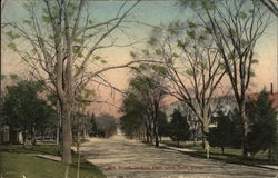 Elm Street, Looking East Postcard