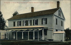Birthplace of Henry Ward Beecher and Harriet Beecher Stowe Postcard