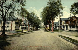 Elm St. from Silver St. Meriden, CT Postcard Postcard Postcard