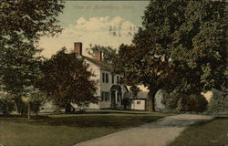 View of House and Surroundings Postcard