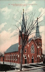 St. Mary's Church, Union City Naugatuck, CT Postcard Postcard Postcard