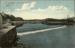 G.J.R. Dam Naugatuck, CT Postcard Postcard Postcard