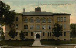 High School Building New Britain, CT Postcard Postcard Postcard