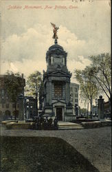 Soldiers Monument Postcard