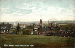 View of Town from Walnut Hill Park Postcard