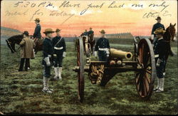 Soldiers with Cannon, 1907 Soldiers with Cannon, 1907