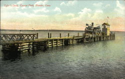 Tyler's Dock at Crescent Park Postcard