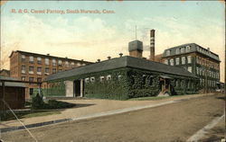 R. & G. Corset Factory South Norwalk, CT Postcard Postcard Postcard