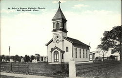 St John's Roman Catholic Church Old Saybrook, CT Postcard Postcard Postcard