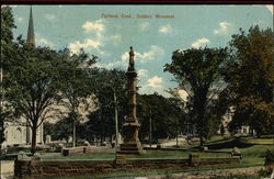 Soldiers' Monument Portland, CT Postcard Postcard Postcard