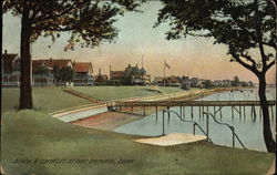 Beaches and Cottages Pine Orchard, CT Postcard Postcard Postcard