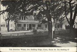 The Spinning Wheel Inn, Route 58, Tel. Redding 67 Postcard