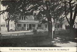 The Spinning Wheel Inn, Route 58, Tel. Redding 67 Postcard