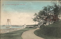 De Klyn's Landing and Pine Ledge Club, Roton Point South Norwalk, CT Postcard Postcard Postcard