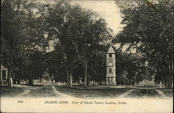 View of Clock Tower, Looking South Postcard