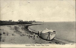 Hatchits Point Sound View, CT Postcard Postcard Postcard