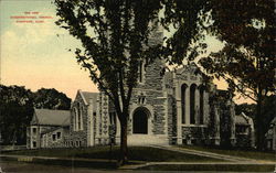 The New Congregational Church Stamford, CT Postcard Postcard Postcard