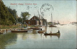 View over Harbor Postcard