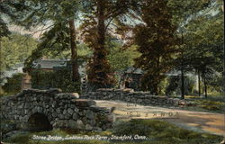 Stone Bridge, Laddins Rock Farm Postcard