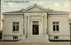 Public Library Postcard