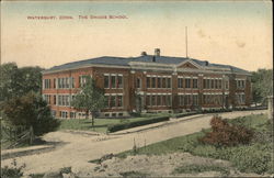 The Driggs School Waterbury, CT Postcard Postcard Postcard